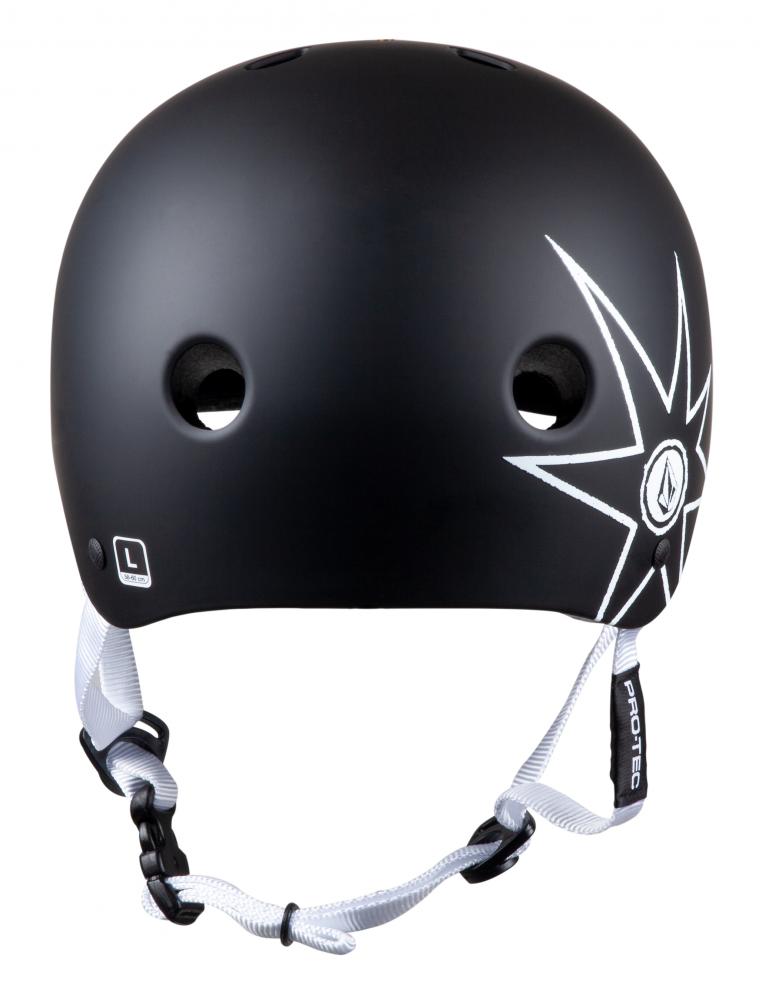 Skateboard helmet Pro-tec Classic Cert Volcom Luminator Black 2020