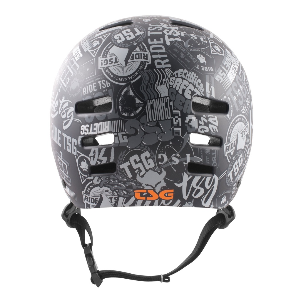 Skateboard helmet Tsg Evolution Graphic Design Stickerbomb 2021