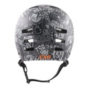 Skateboard helmet Tsg Evolution Graphic Design Stickerbomb 2021
