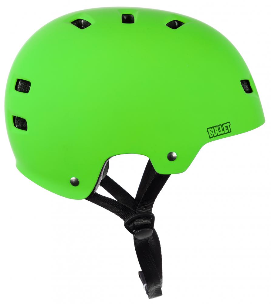 Skateboard helmet Bullet Deluxe T35 Youth Matt Green 2023