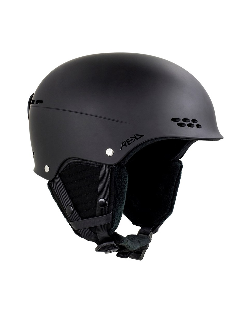 Skateboard helmet Rekd Sender Snow Black 2023