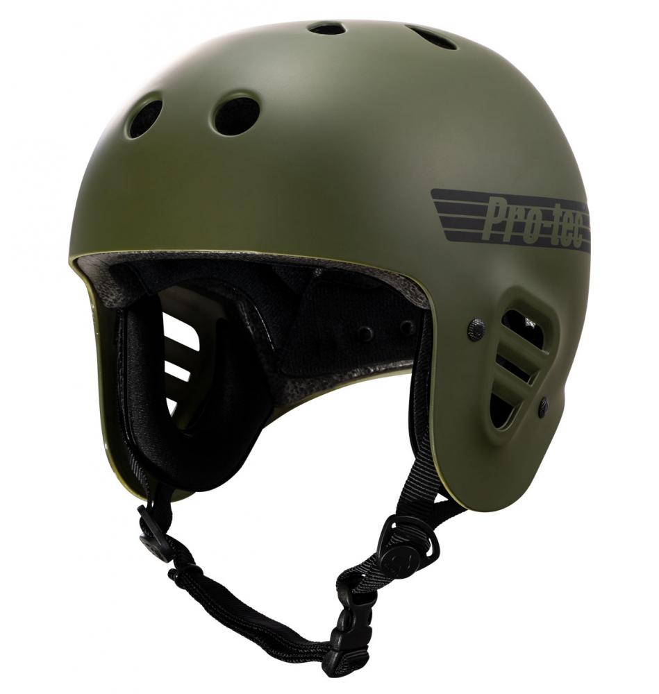 Skateboard helmet Pro-tec FullCut Certified Matte Olive 2023