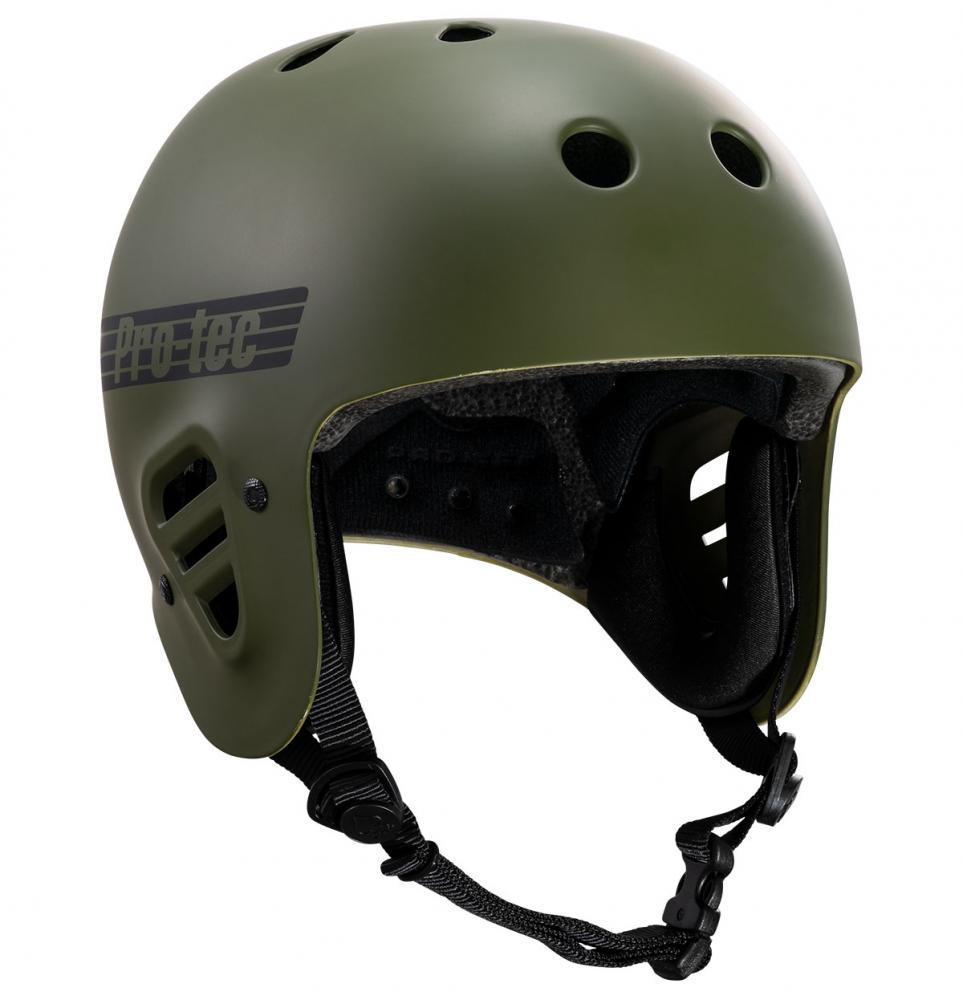 Skateboard helmet Pro-tec FullCut Certified Matte Olive 2023