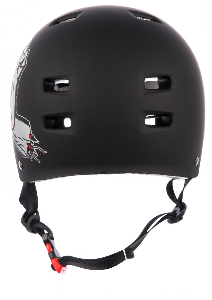 Skateboard helmet Bullet X Santa Cruz Matt Black 2021