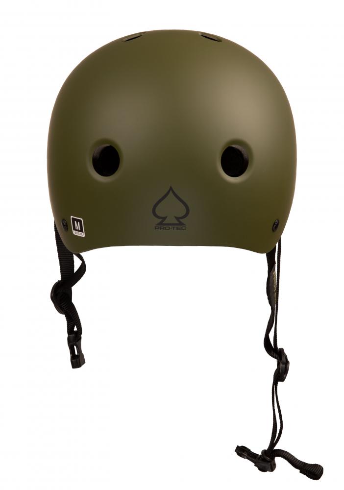 Skateboard helmet Pro-tec Classic Cert Matte Olive 2021