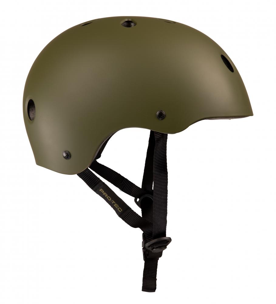 Skateboard helmet Pro-tec Classic Cert Matte Olive 2021