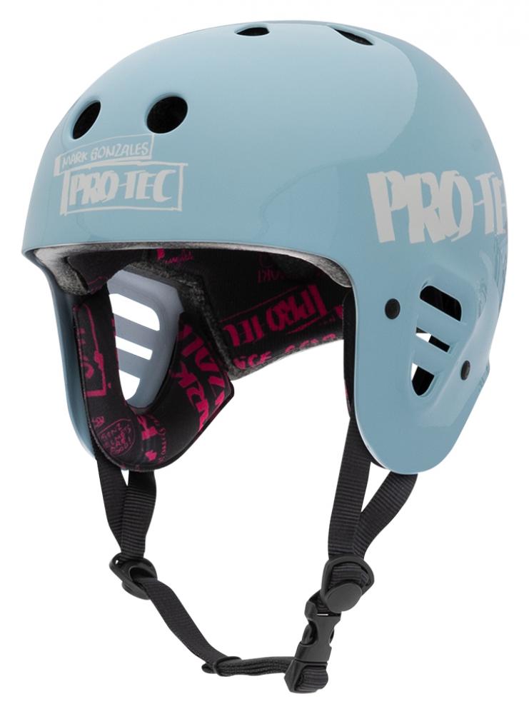 Skateboard helmet Pro-tec FullCut Cert Gonz 2 Light Blue 2020
