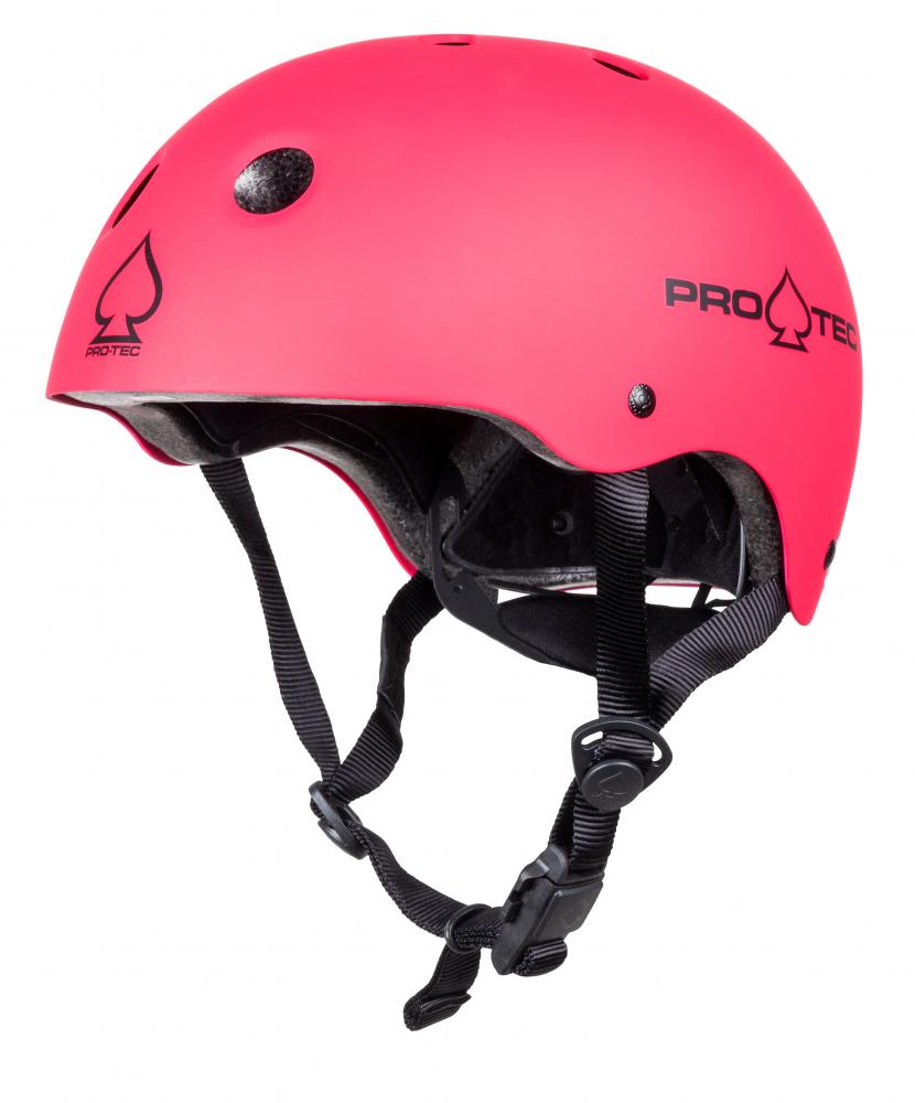 Skateboard helmet Pro-tec JR Classic Fit Certified Matte Pink 2022