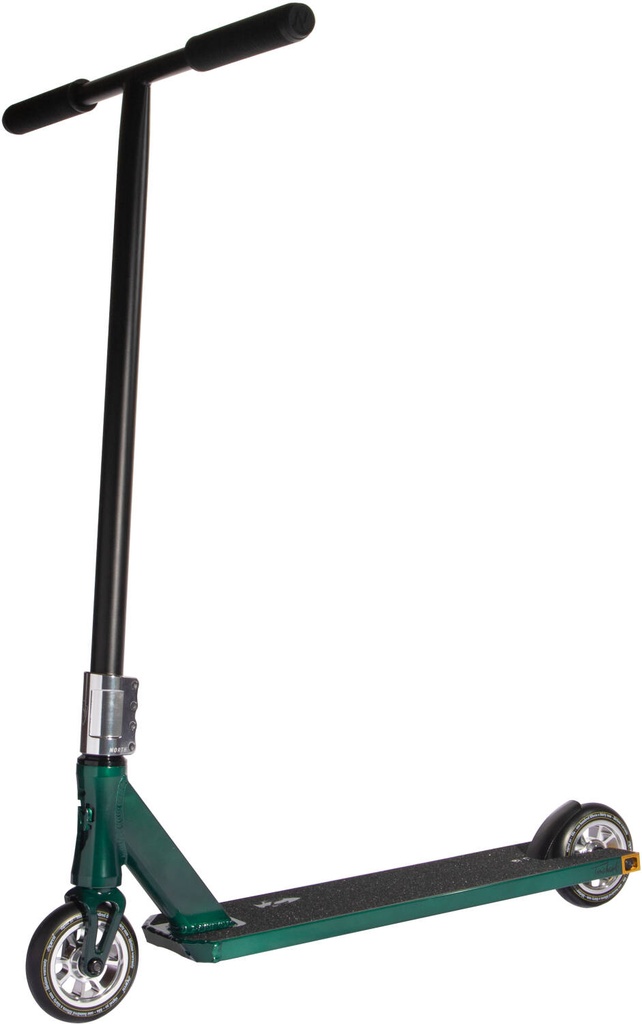 North Scooters Complete Tomahawk Pro Translucent Forest Green & Silver 2021