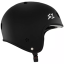 Skateboard helmet S-One RETRO LIFER BLACK MATTE 2024 