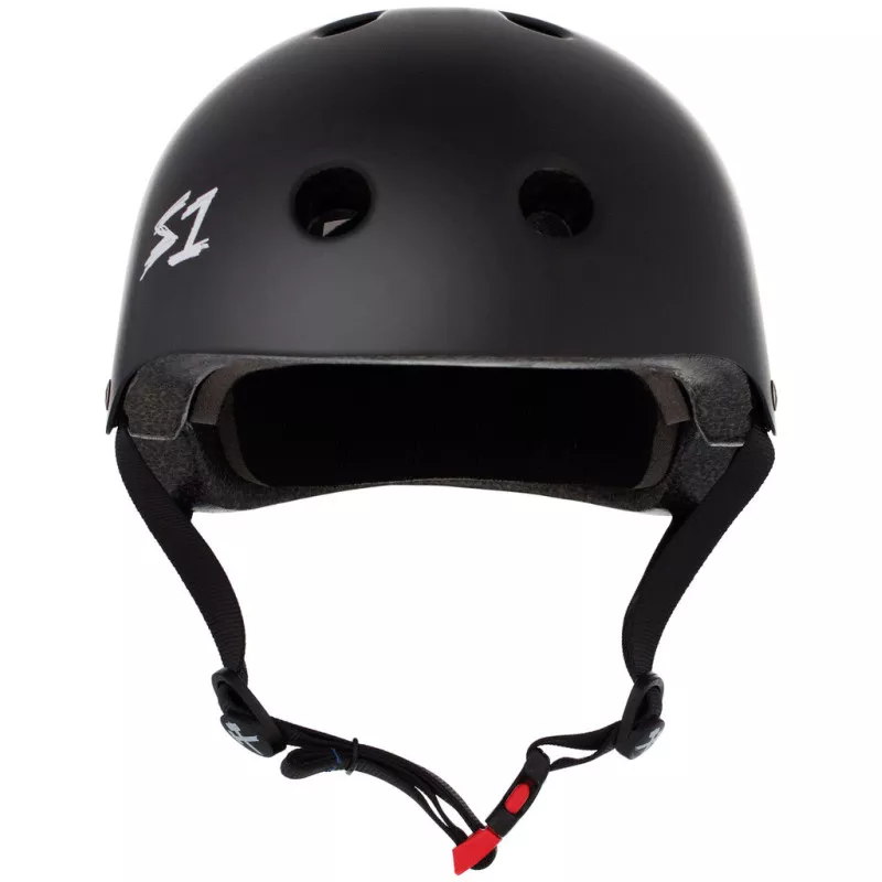Skateboard helmet S-One Mini Lifer Black Matte 2024 