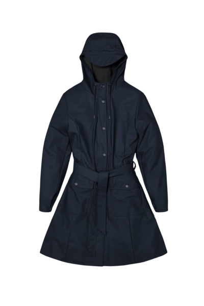 Rains Curve Long Jacket W3 2025-SS 