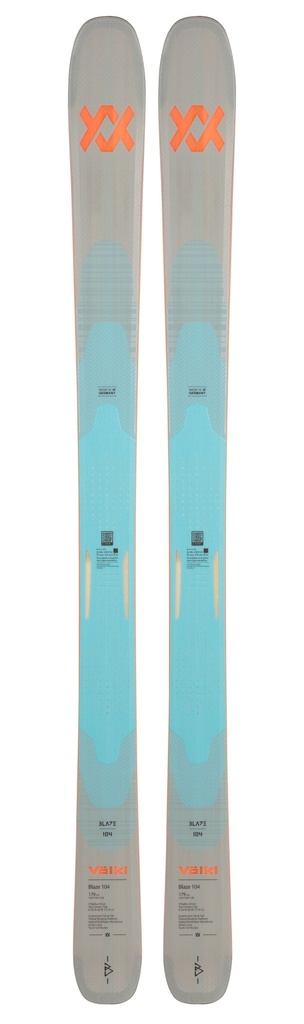 Volkl Blaze 104 Grey/Orange 2025 
