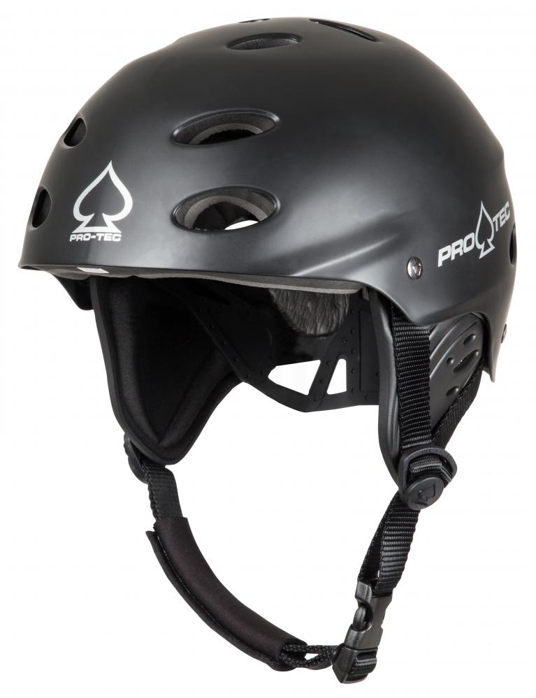 Skateboard helmet Pro-tec Ace Water With Ear Pads Matte Black 2023