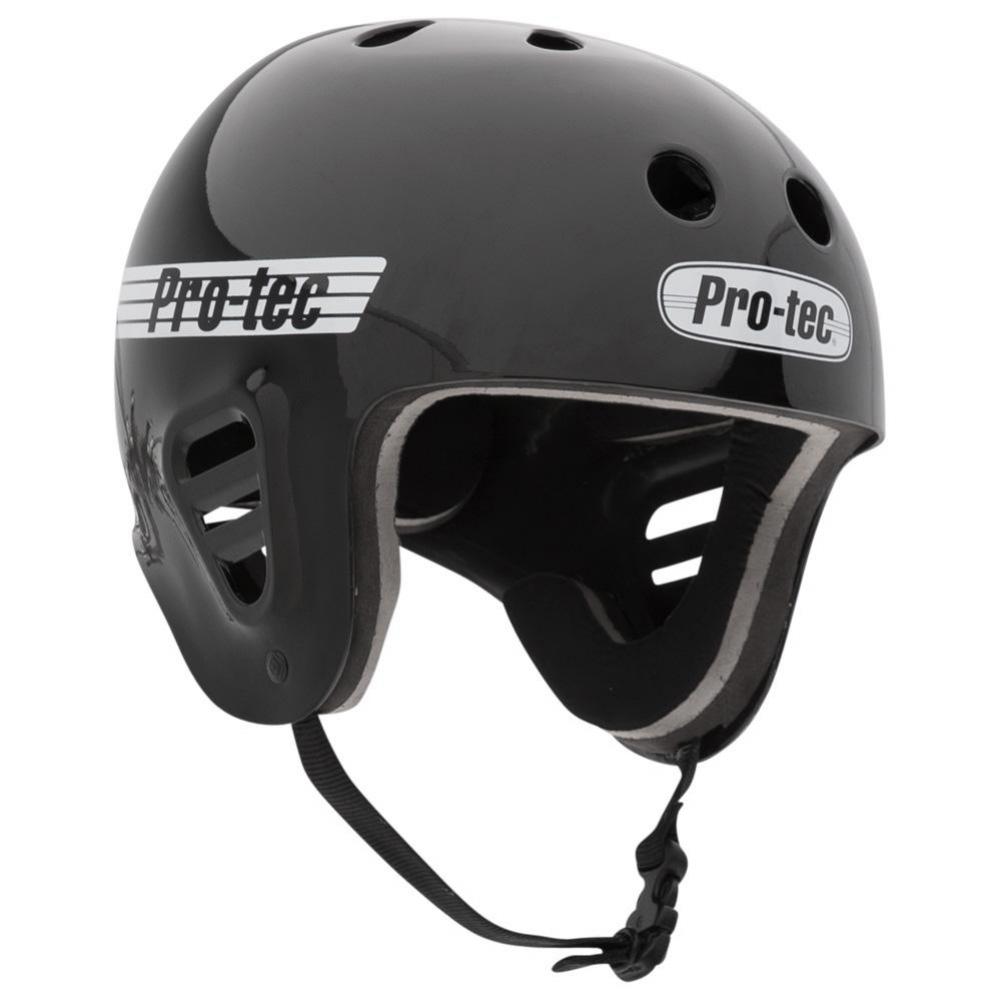 Skateboard helmet Pro-tec Full Cut Water Mount Clip Gloss Black 2023