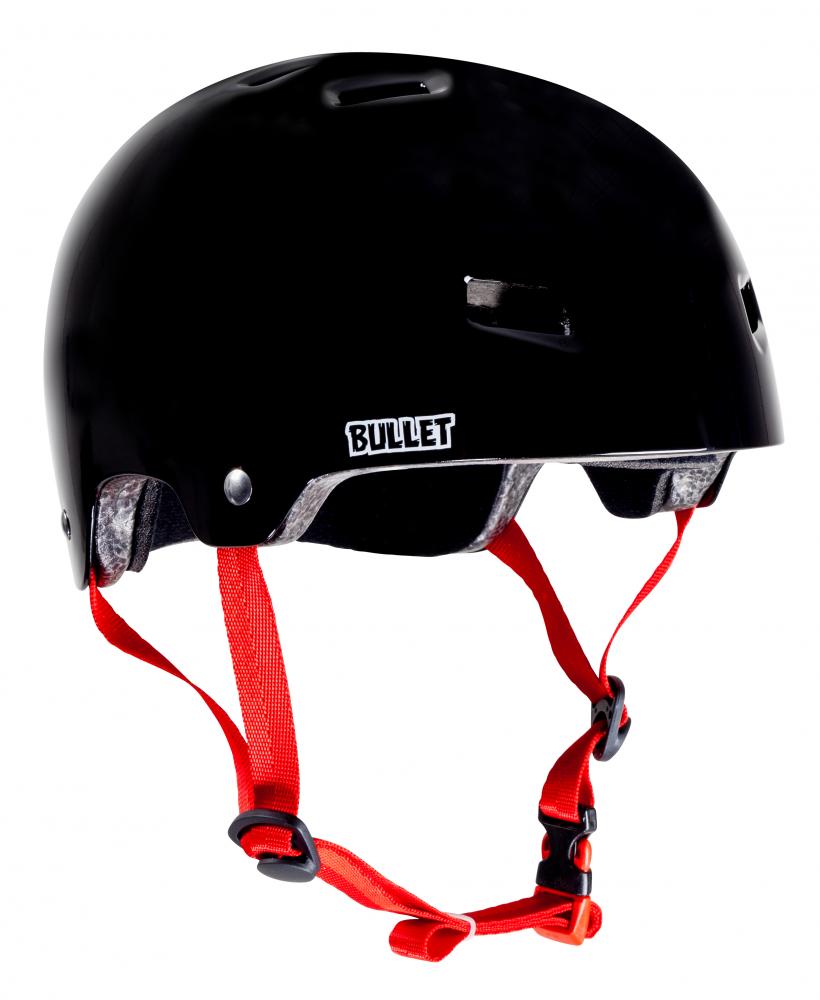 Skateboard helmet Bullet X Santa Cruz Eyeball Youth Gloss Black 2023 