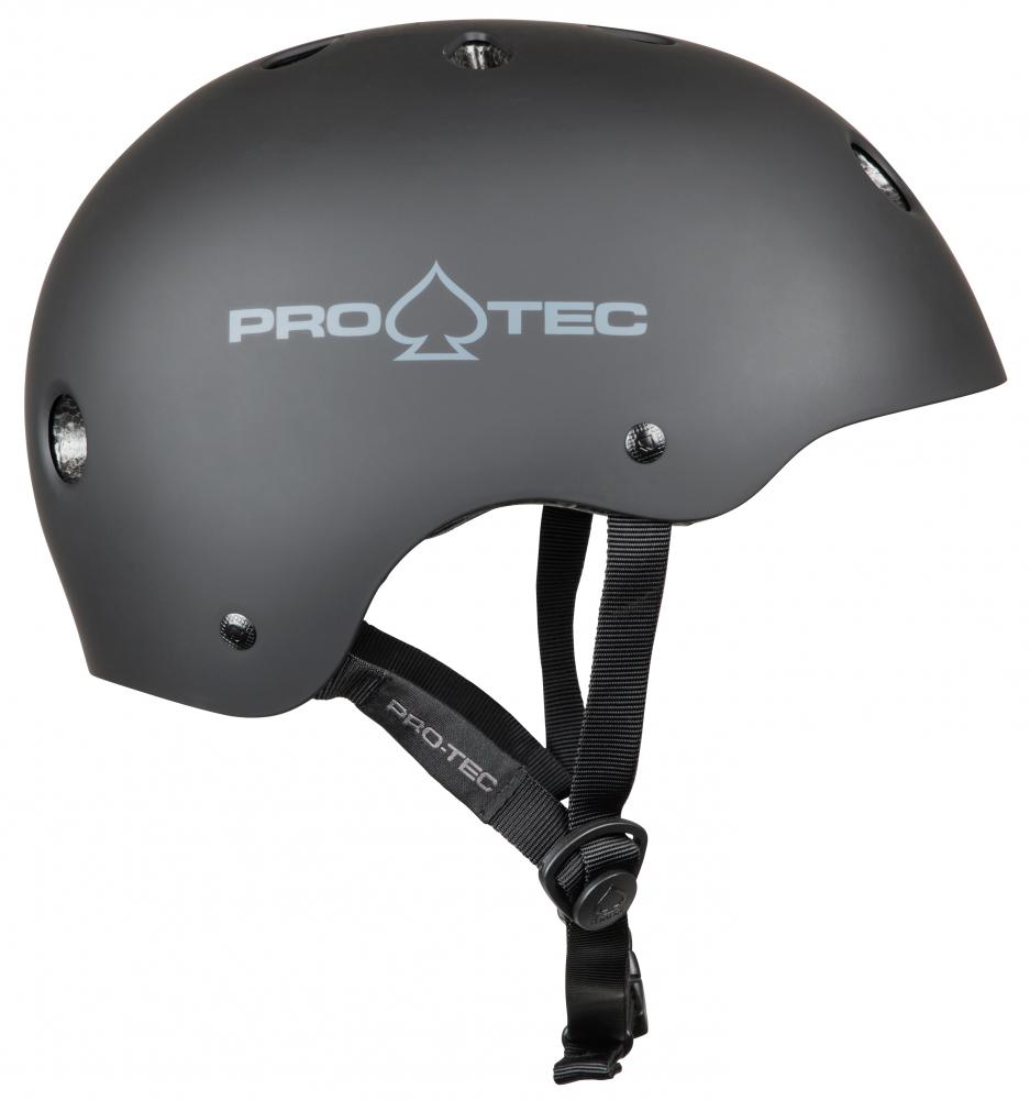 Casque de skateboard Pro-tec Classic Certified Matte Black 2023 