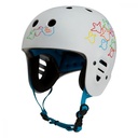 Casque de skateboard Pro-tec Full Cut Cert Gonz Animal Bird White 2023 