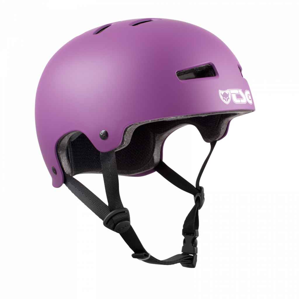 Casque de skateboard Tsg Evolution Solid Color Purplemagic Satin 2024 