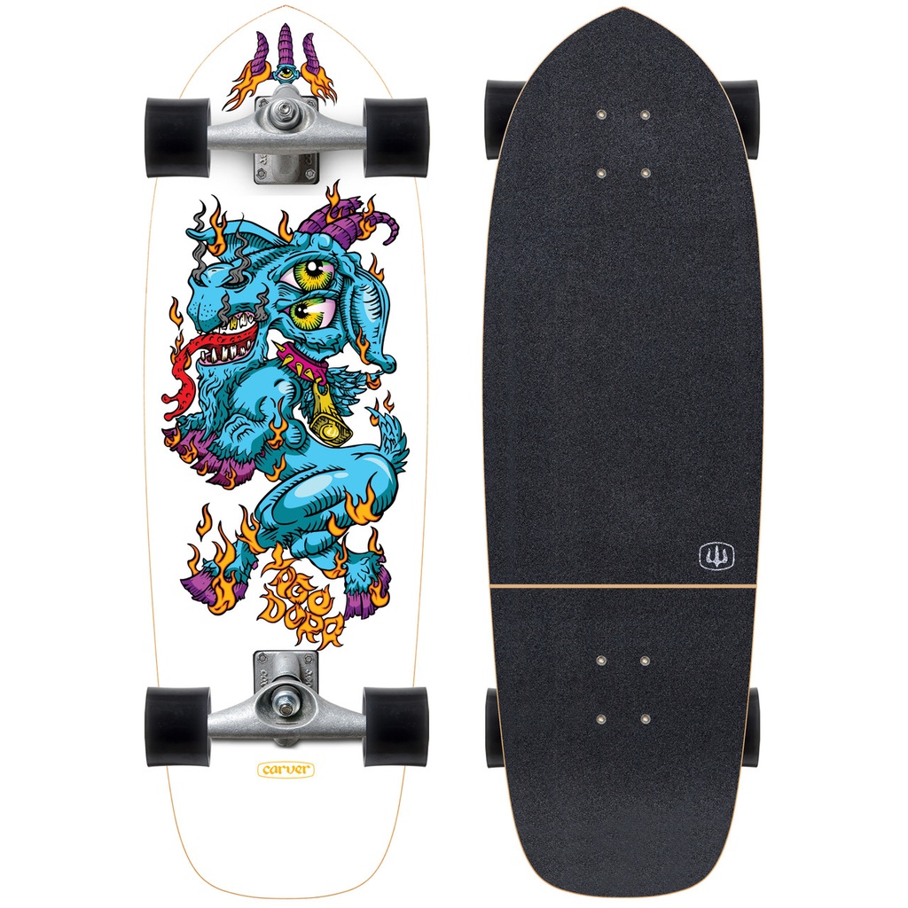 Surfskate Carver Yago Fire Goat 30.75" 2026 - Complete 