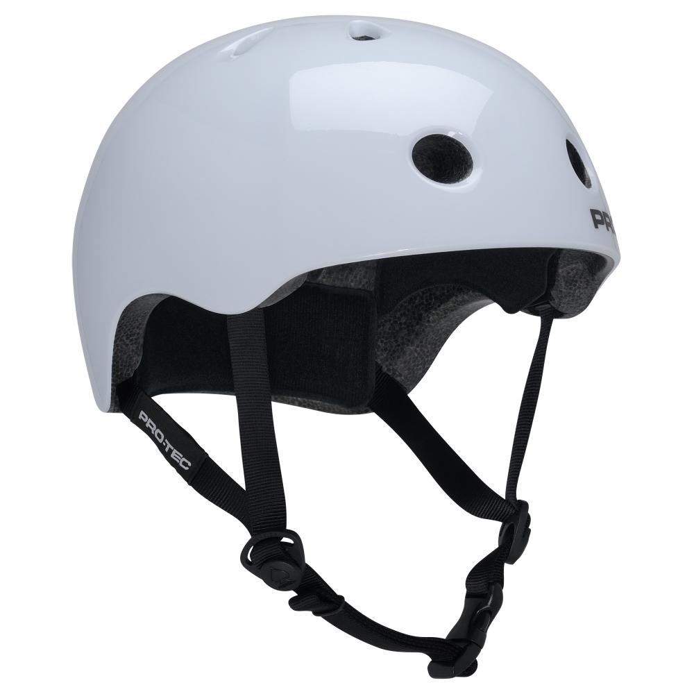 Skateboard helmet Pro-tec Street Lite  Gloss White 2019 