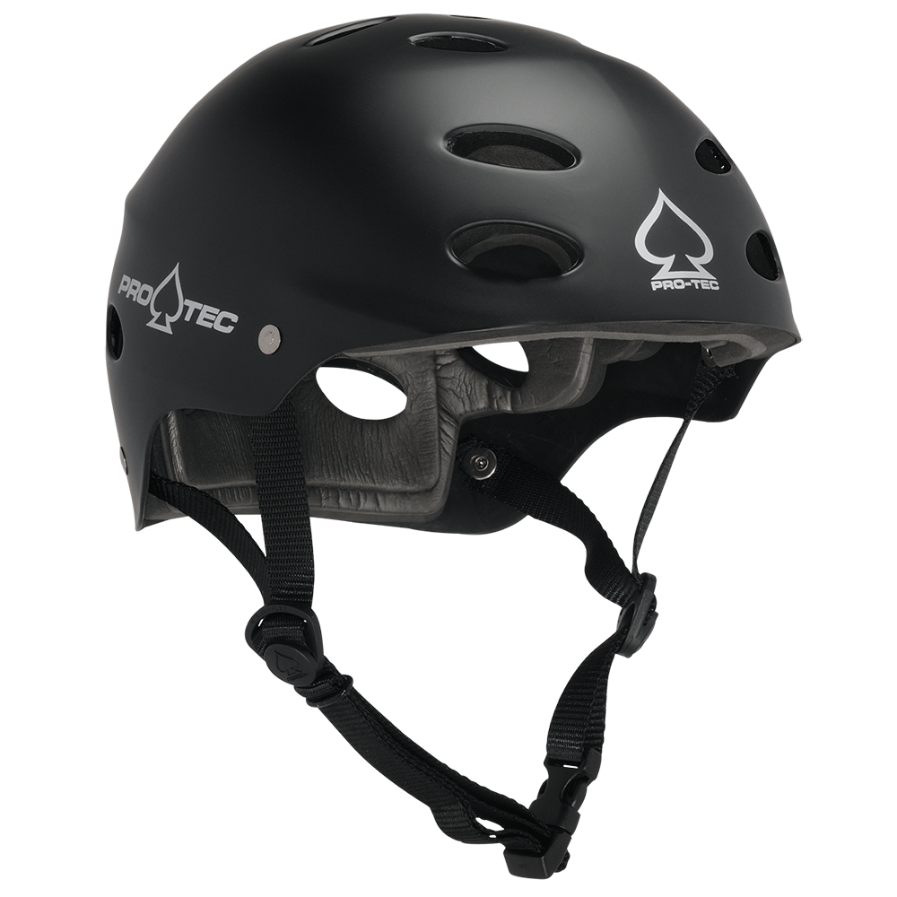 Skateboard-Helm Pro-tec Ace Water Matte Black 2023 