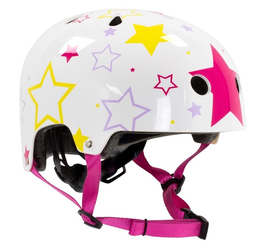 Skateboard helmet Sfr Adjustable Kids White/Pink 2024 