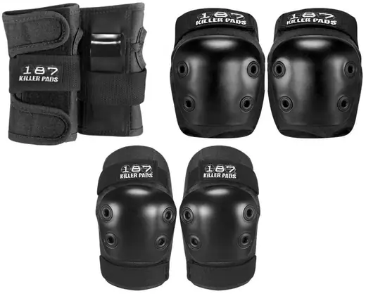 Ensemble De Protection 187 Killer Pads Pads Black 2023 