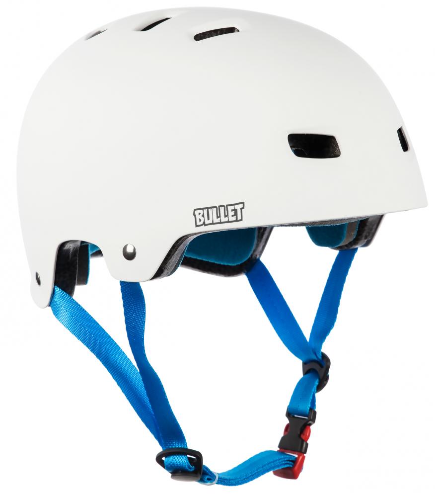Skateboard-Helm Bullet X Santa Cruz Matt White 2023 