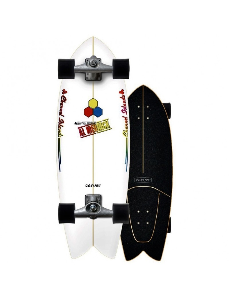 Surfskate Carver Channel Islands Fishbeard 29.25" 2026 - Complete 